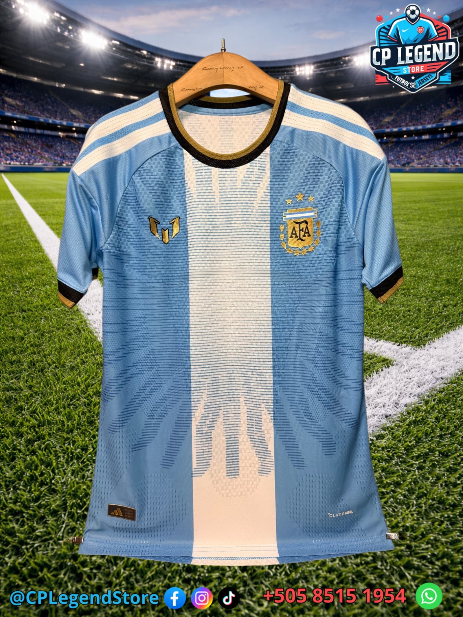 Argentina homenaje a messi